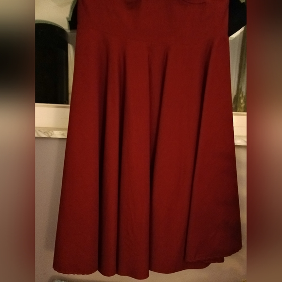 Unique Vintage 1950s Delores Swing Cocktail Dress 2X - Picture 5 of 6